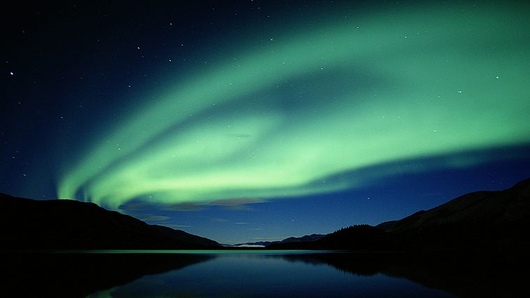 aurora borealis, nighttime, skyscapes - desktop wallpaper