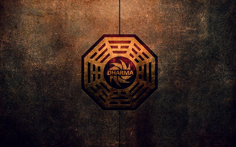 Lost (TV Series), Dharma, logos - desktop wallpaper