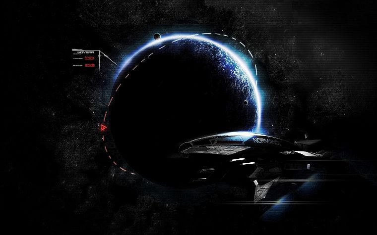 Normandy, Mass Effect - desktop wallpaper