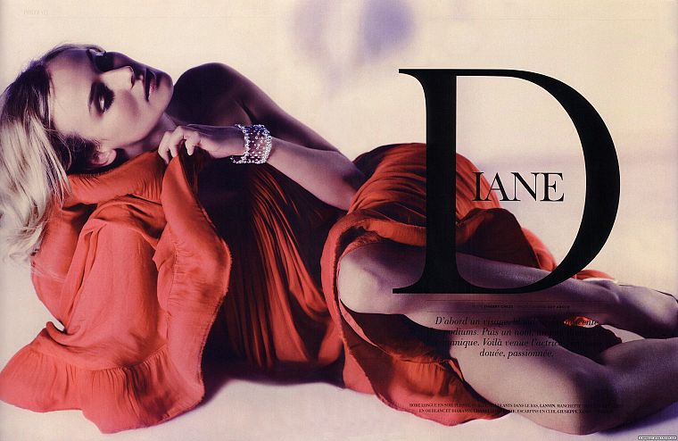 actress, models, fashion, Diane Kruger - desktop wallpaper