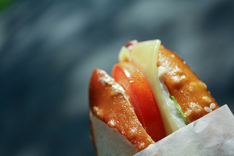 sandwiches, food, tomatoes - desktop wallpaper