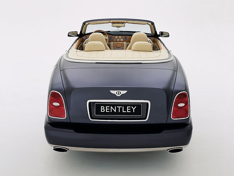 cars, Bentley Azure, rear view cars - desktop wallpaper