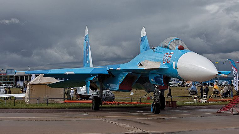 aircraft, Su-27 Flanker - desktop wallpaper