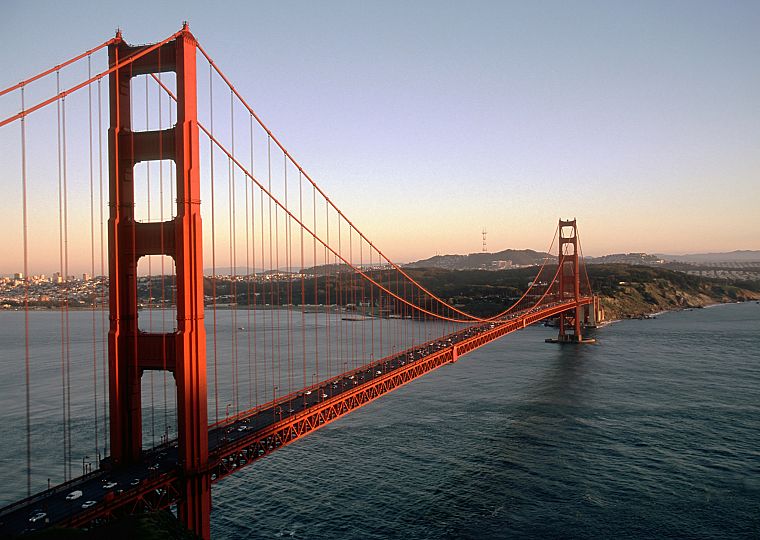 bridges, Golden Gate Bridge - desktop wallpaper