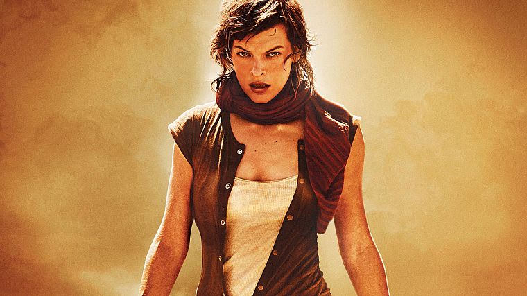 women, movies, actress, Resident Evil, Milla Jovovich - desktop wallpaper