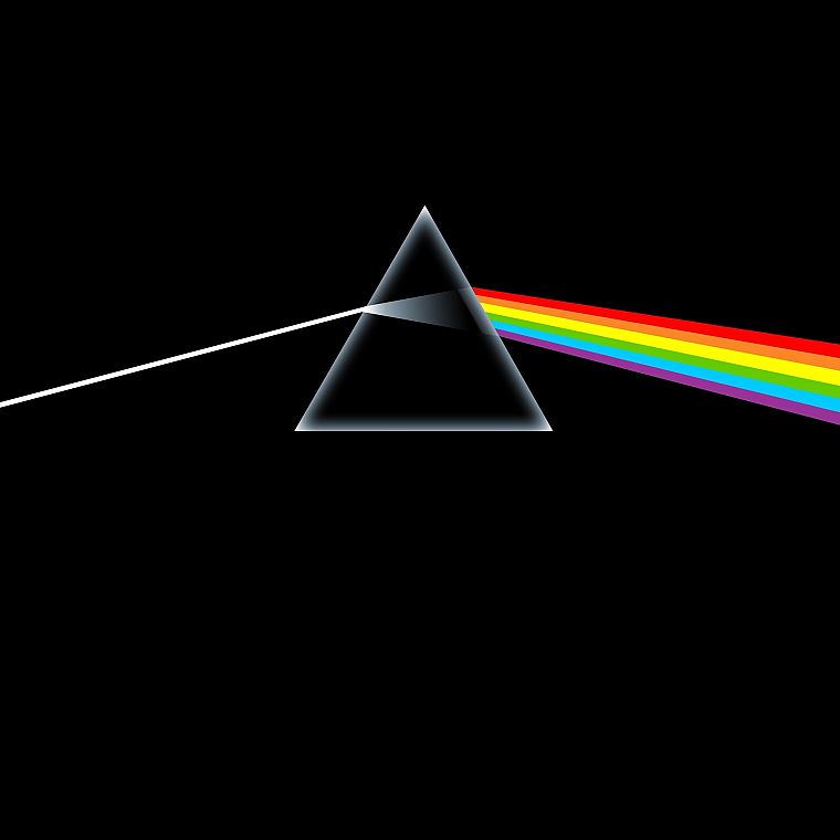Pink Floyd, prism, rainbows, The Dark Side Of The Moon - desktop wallpaper