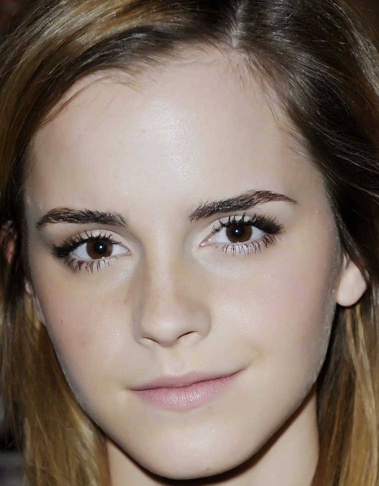 women, Emma Watson, actress, faces - desktop wallpaper