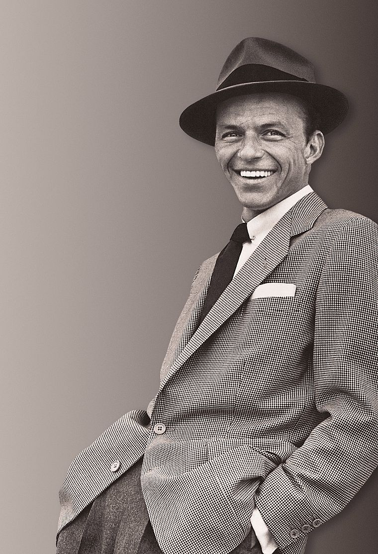 suit, Frank Sinatra, hats - desktop wallpaper