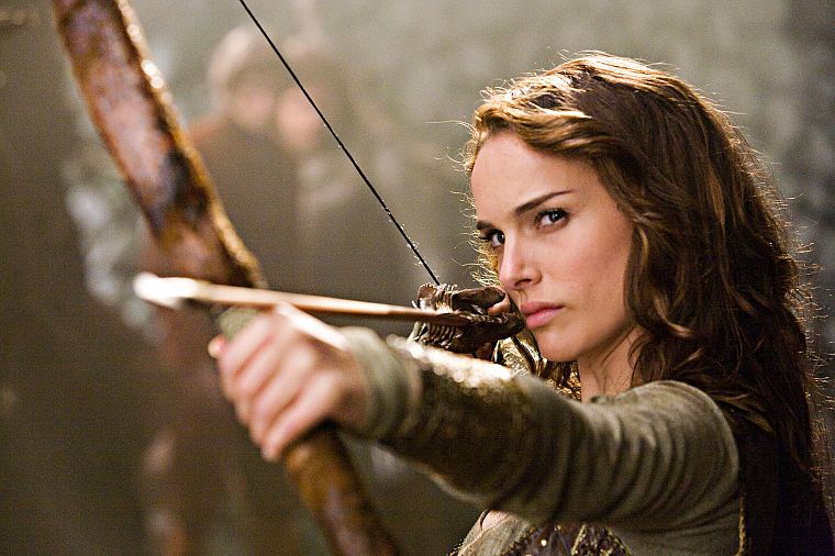 women, Natalie Portman, archers, Your Highness, archery, bow (weapon) - desktop wallpaper