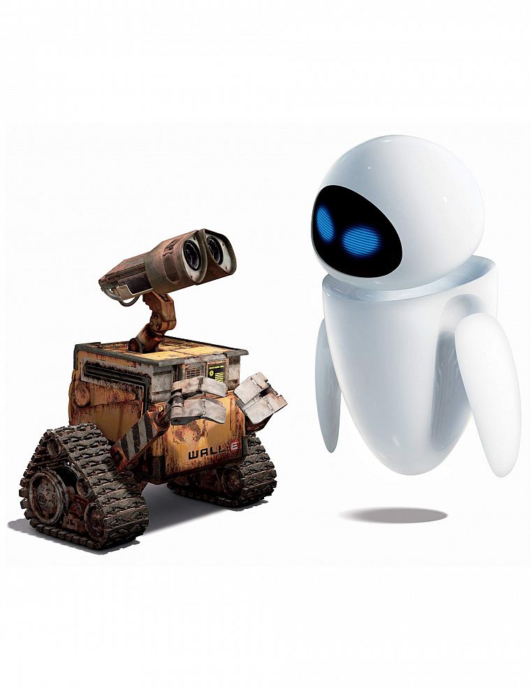 Pixar, robots, Wall-E - desktop wallpaper