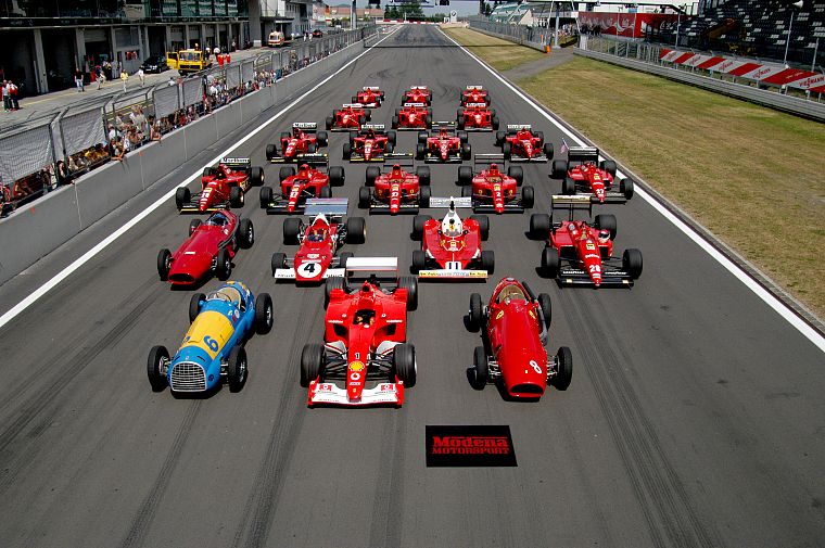 cars, Ferrari, Formula One, vehicles, race tracks - desktop wallpaper