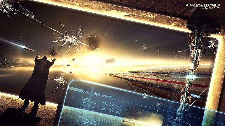 Space Combat, spaceships, vehicles - desktop wallpaper