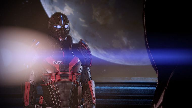 Mass Effect, Commander Shepard - desktop wallpaper