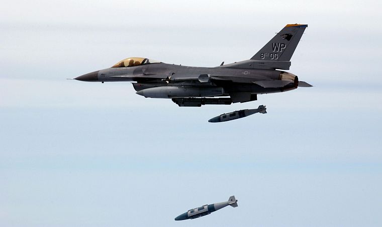 aircraft, military, F-16 Fighting Falcon, F-16XL - desktop wallpaper