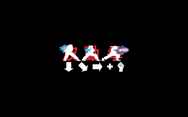 Street Fighter, Ryu, hadouken - desktop wallpaper