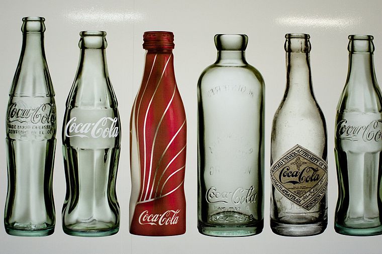 bottles, Coca-Cola - desktop wallpaper