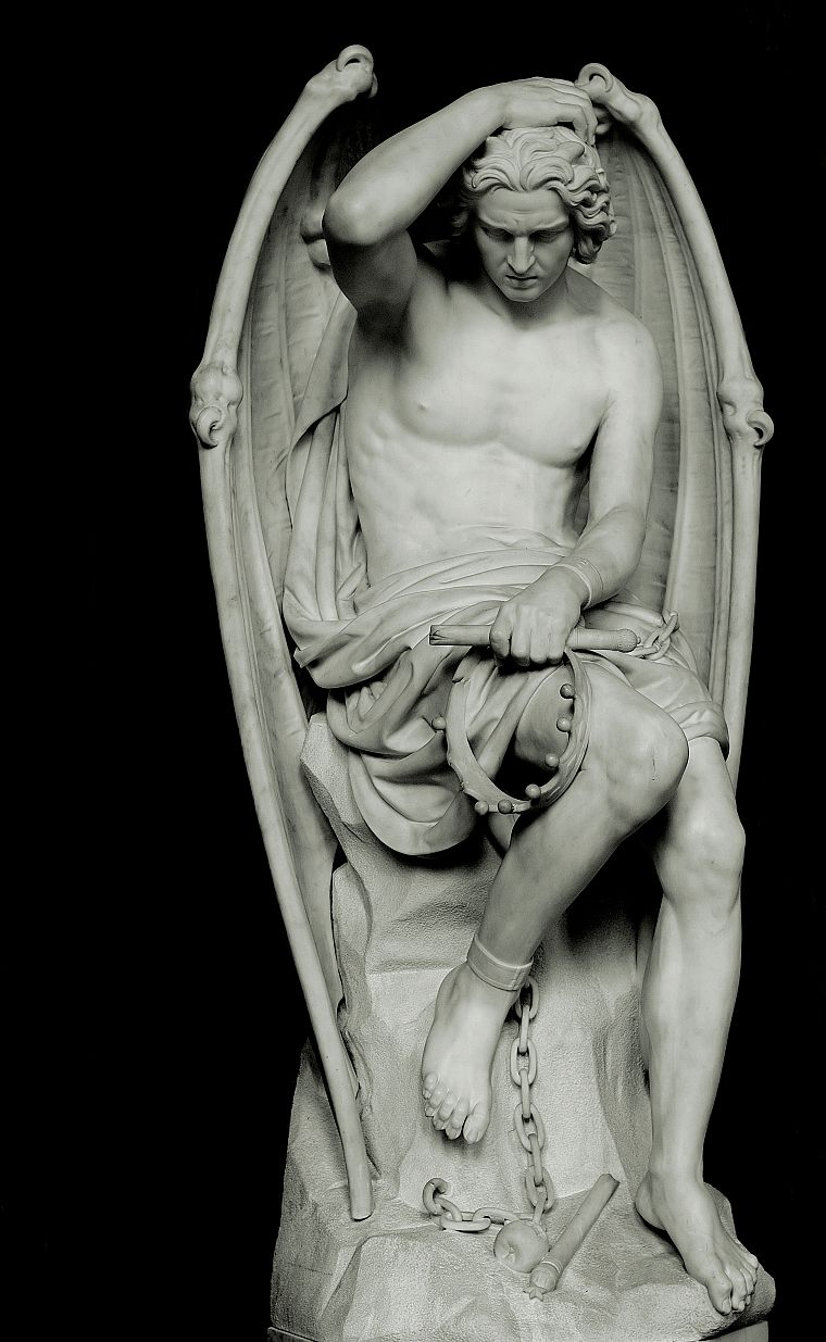 statues, Lucifer - desktop wallpaper