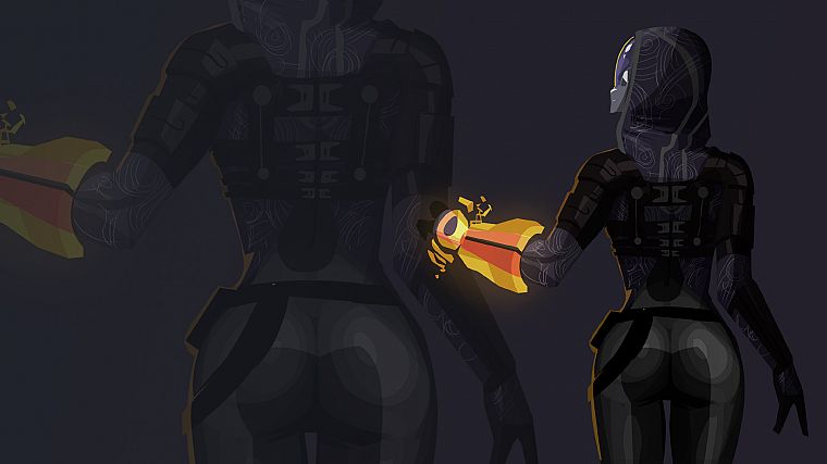 Mass Effect, Tali Zorah nar Rayya - desktop wallpaper