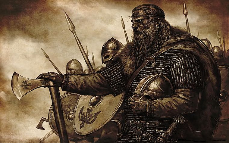 Vikings, artwork, medieval - desktop wallpaper