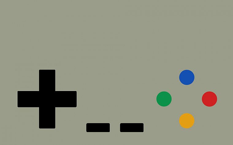 minimalistic, gamepad, Super Nintendo - desktop wallpaper