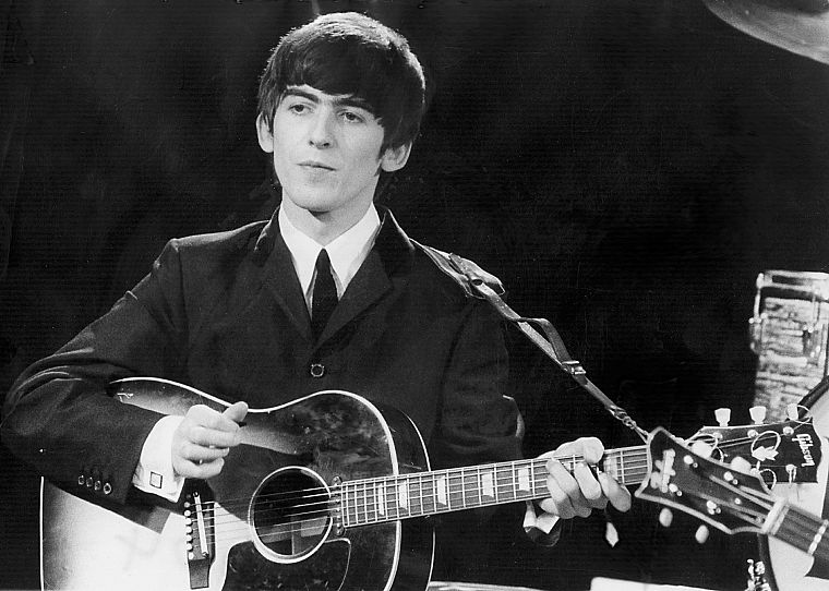 The Beatles, George Harrison - desktop wallpaper