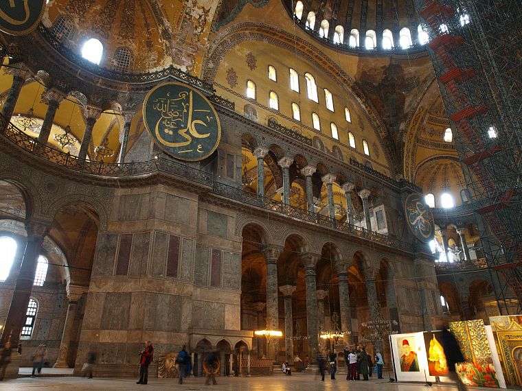 Turkey, Hagia Sophia, Istanbul, Art history - desktop wallpaper