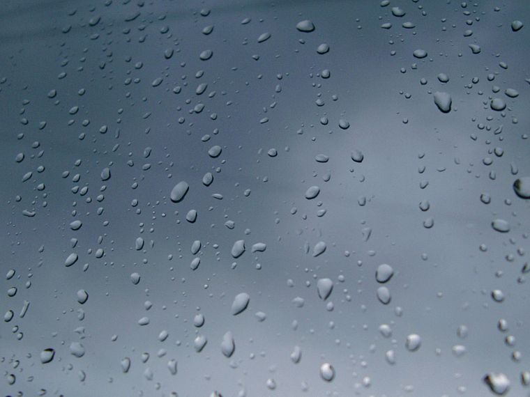 water, minimalistic, rain, water drops, condensation, rain on glass - desktop wallpaper