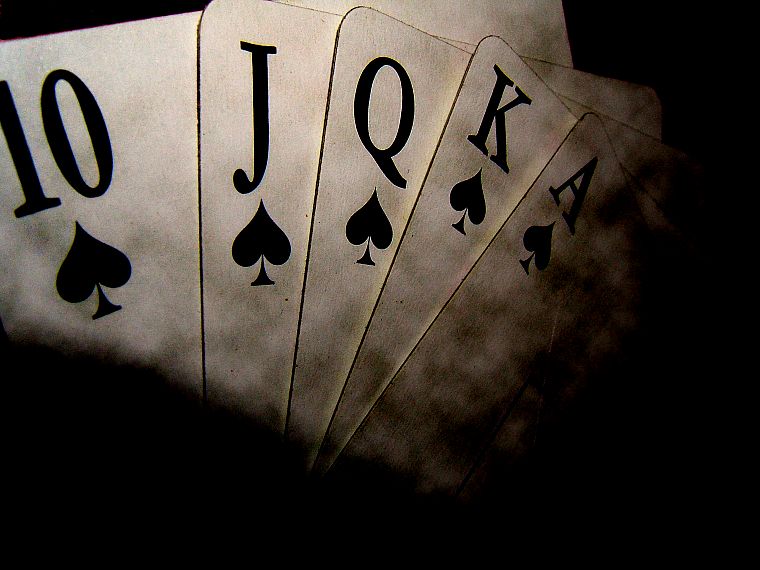 cards, poker, king, Queen - desktop wallpaper