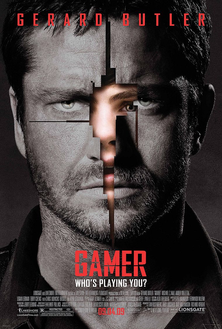 Gerard Butler, gamers, movie posters - desktop wallpaper