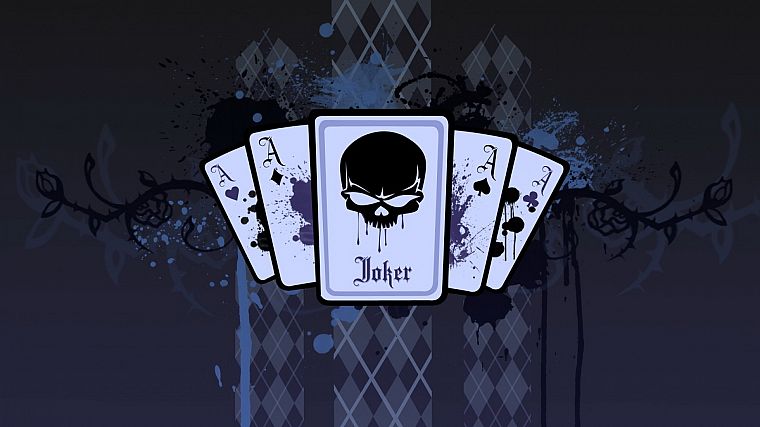 cards, artwork, Joker playing card - desktop wallpaper