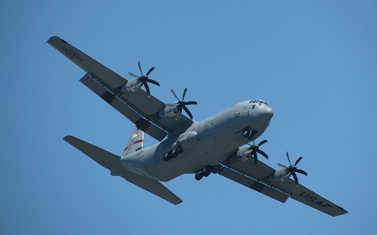 aircraft, military, planes, C-130 Hercules - desktop wallpaper