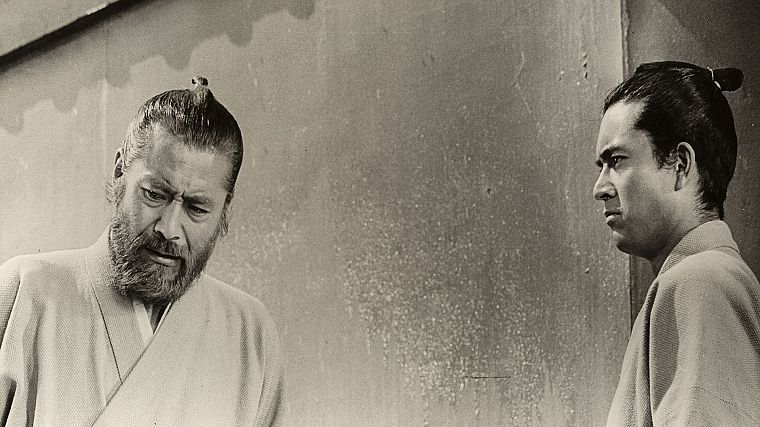 Akira Kurosawa, Toshiro Mifune - desktop wallpaper