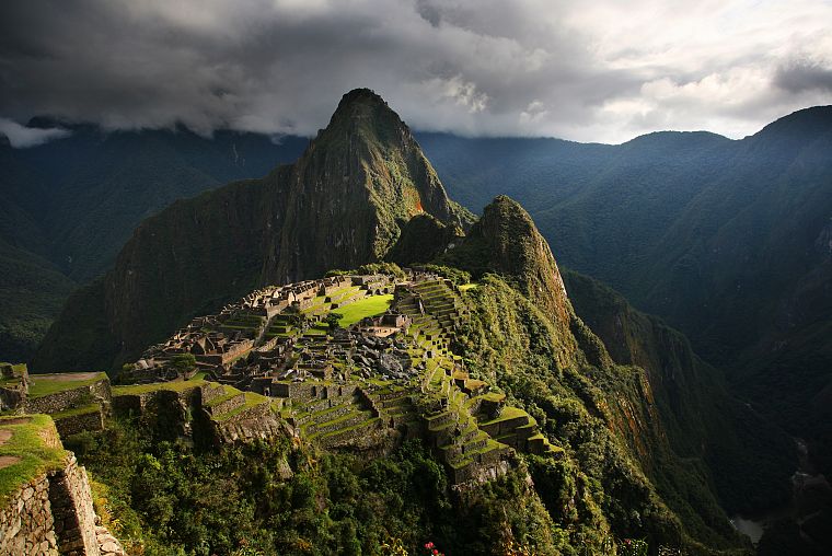 mountains, ruins, Machu Pichu - desktop wallpaper