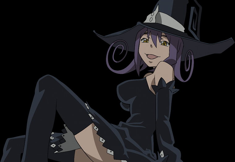 Soul Eater, Blair, transparent, anime, witches, anime vectors - desktop wallpaper