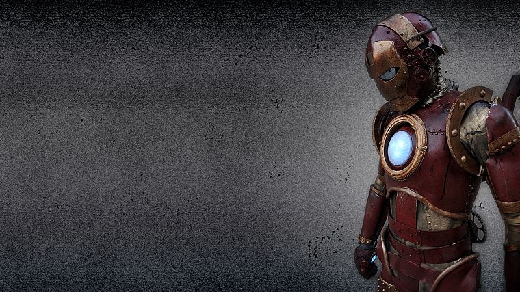 Iron Man, steampunk - desktop wallpaper