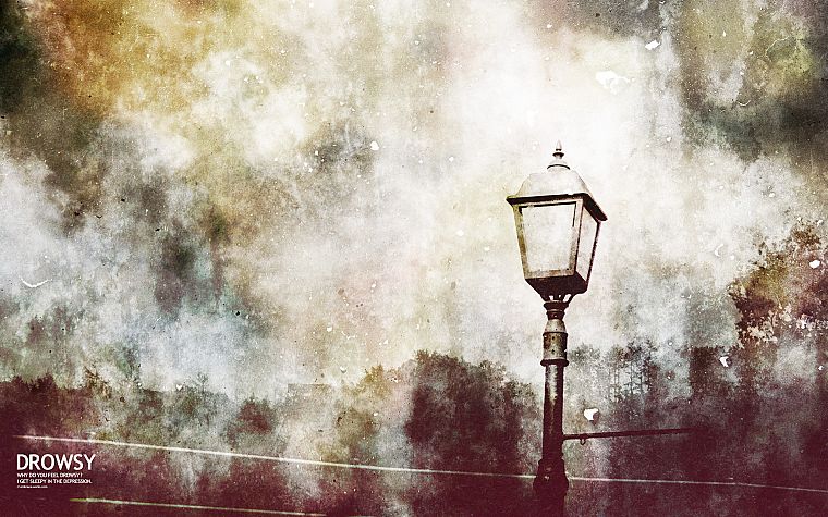 lanterns, street lights - desktop wallpaper