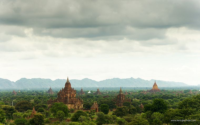 landscapes, Asia, ancient, travel, Asian architecture, Myanmar - desktop wallpaper
