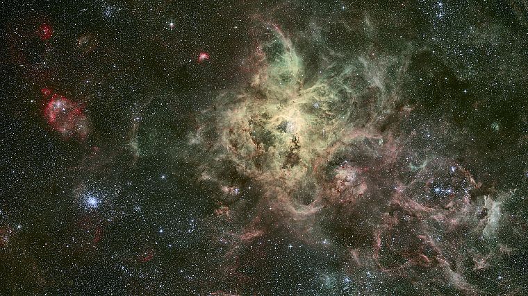 outer space, stars, Iris Nebula - desktop wallpaper