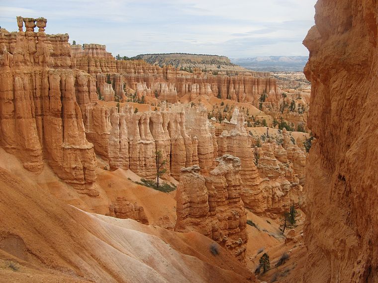 landscapes, canyon, Bryce Canyon, Utah, National Park, rock formations - desktop wallpaper