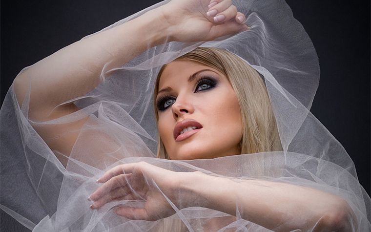 women, brides, wedding dresses - desktop wallpaper