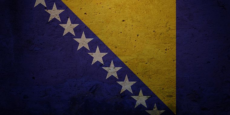 flags, Bosnia and Herzegovina - desktop wallpaper