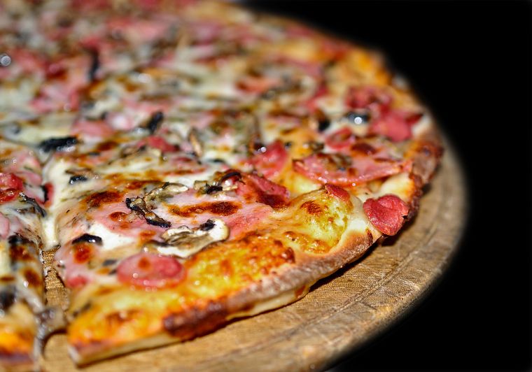 food, pizza, cheese - desktop wallpaper