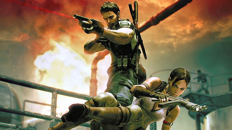 video games, Resident Evil, 3D, Sheva Alomar - desktop wallpaper