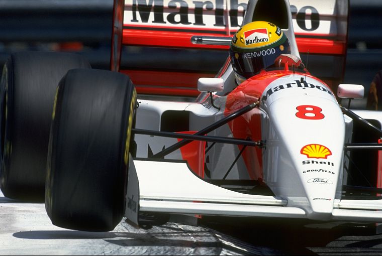 cars, Formula One, Monaco, McLaren, Senna, 1993 - desktop wallpaper