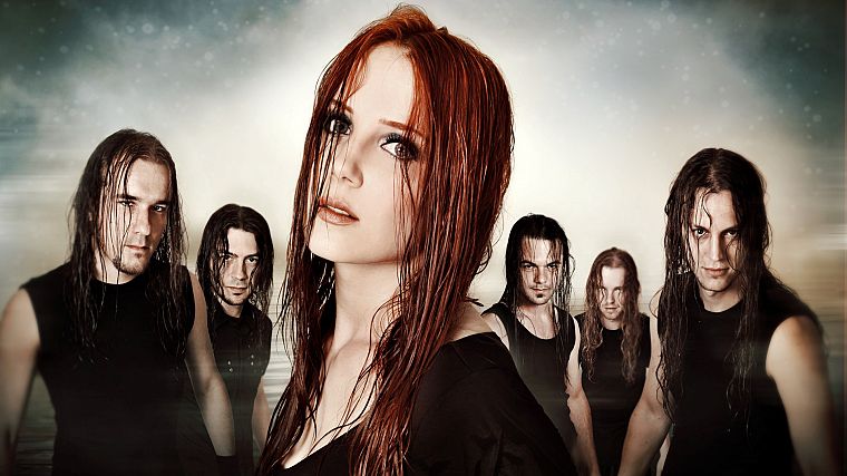 music, redheads, Gothic, Epica, Simone Simons, band - desktop wallpaper