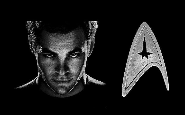 Star Trek, James T. Kirk, Star Trek logos - desktop wallpaper