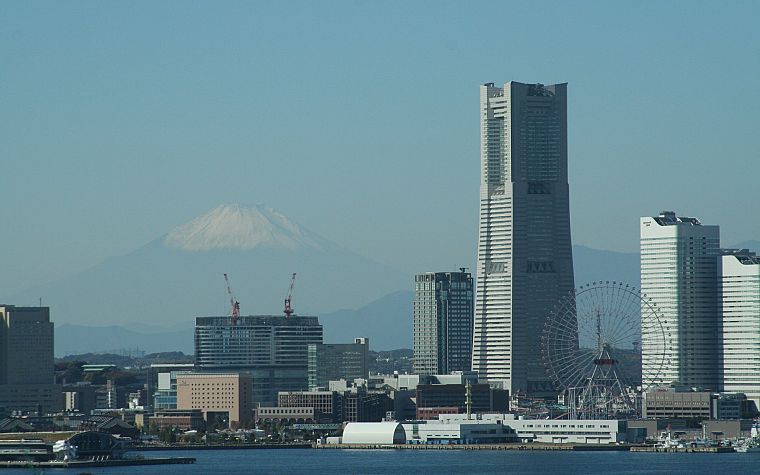Japan, cityscapes, skylines, architecture, buildings, Yokohama - desktop wallpaper