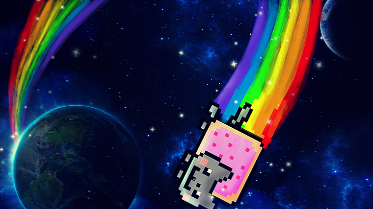 Nyan Cat - desktop wallpaper