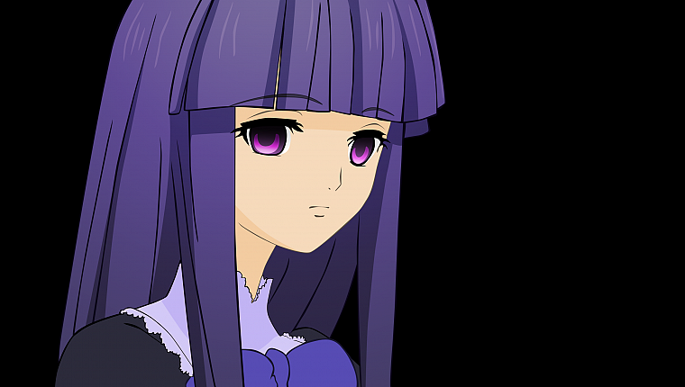 Umineko no Naku Koro ni, purple hair, purple eyes, Frederica Bernkastel - desktop wallpaper