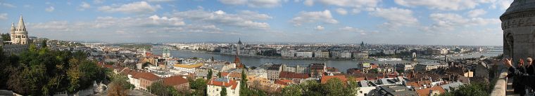 castles, cityscapes, architecture, buildings, Hungary, Budapest, panorama, rivers, multiscreen, Hungarian Parliament Building - desktop wallpaper